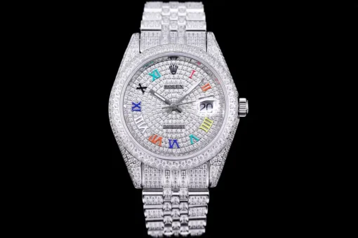 Rolex Datejust Ref.126300 41mm Diamond Dial Roman