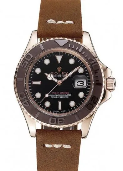 Replica Rolex Yacht-Master Dial Black
