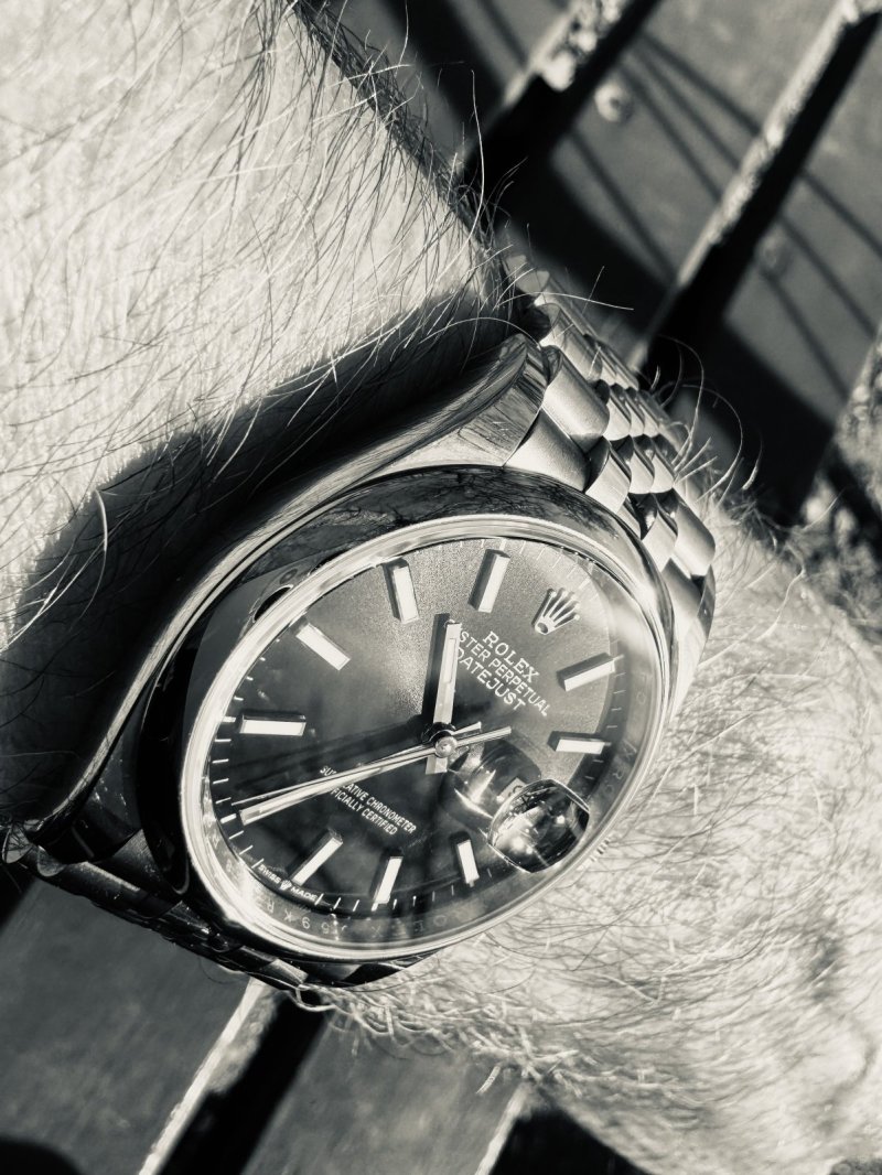 Click to view full screen Replica DateJust Rhodium Dial