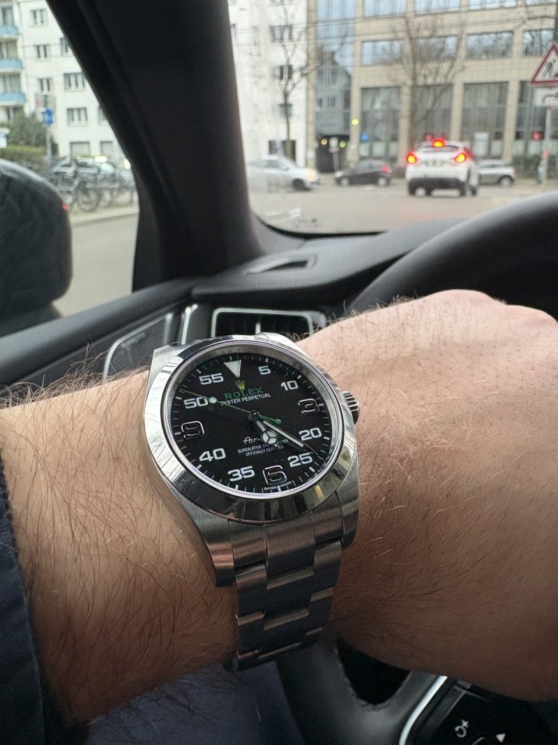 Replica Air King Black Dial