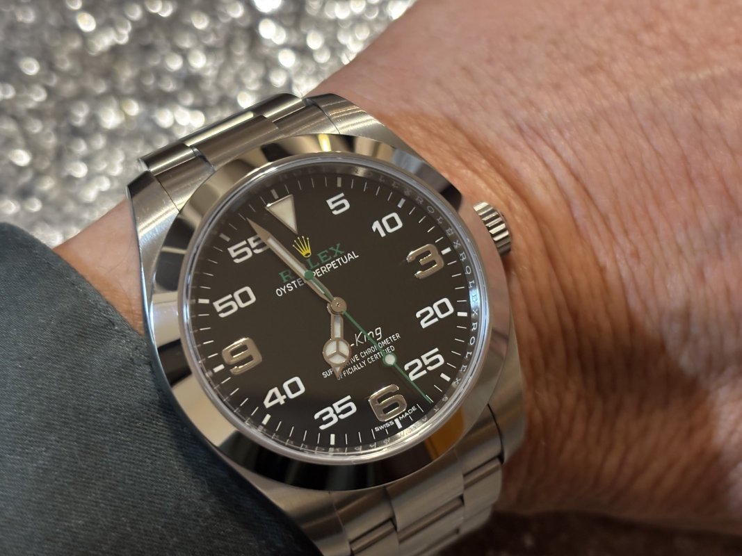 Super Clone Air King Black Dial