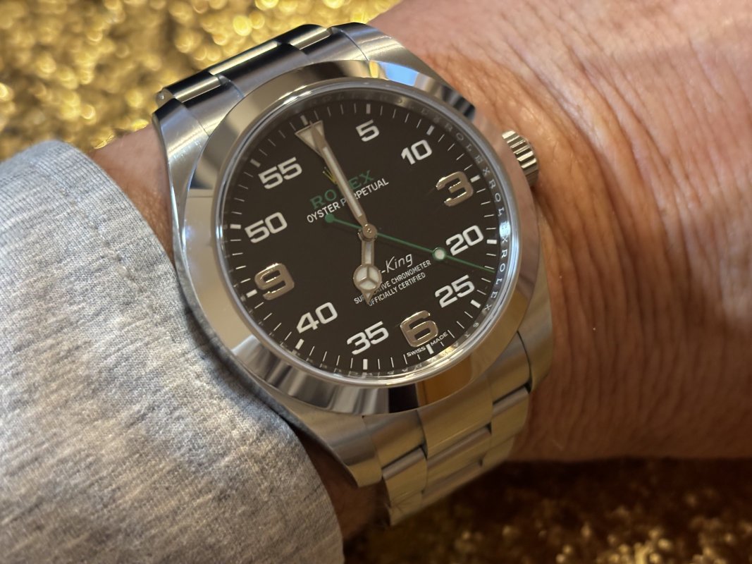 Replica Air King Black Dial