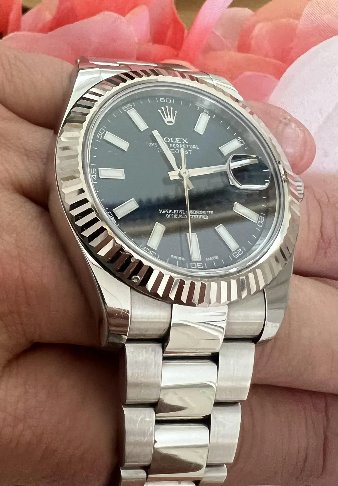 Datejust 116334 41mm Black Dial photo review