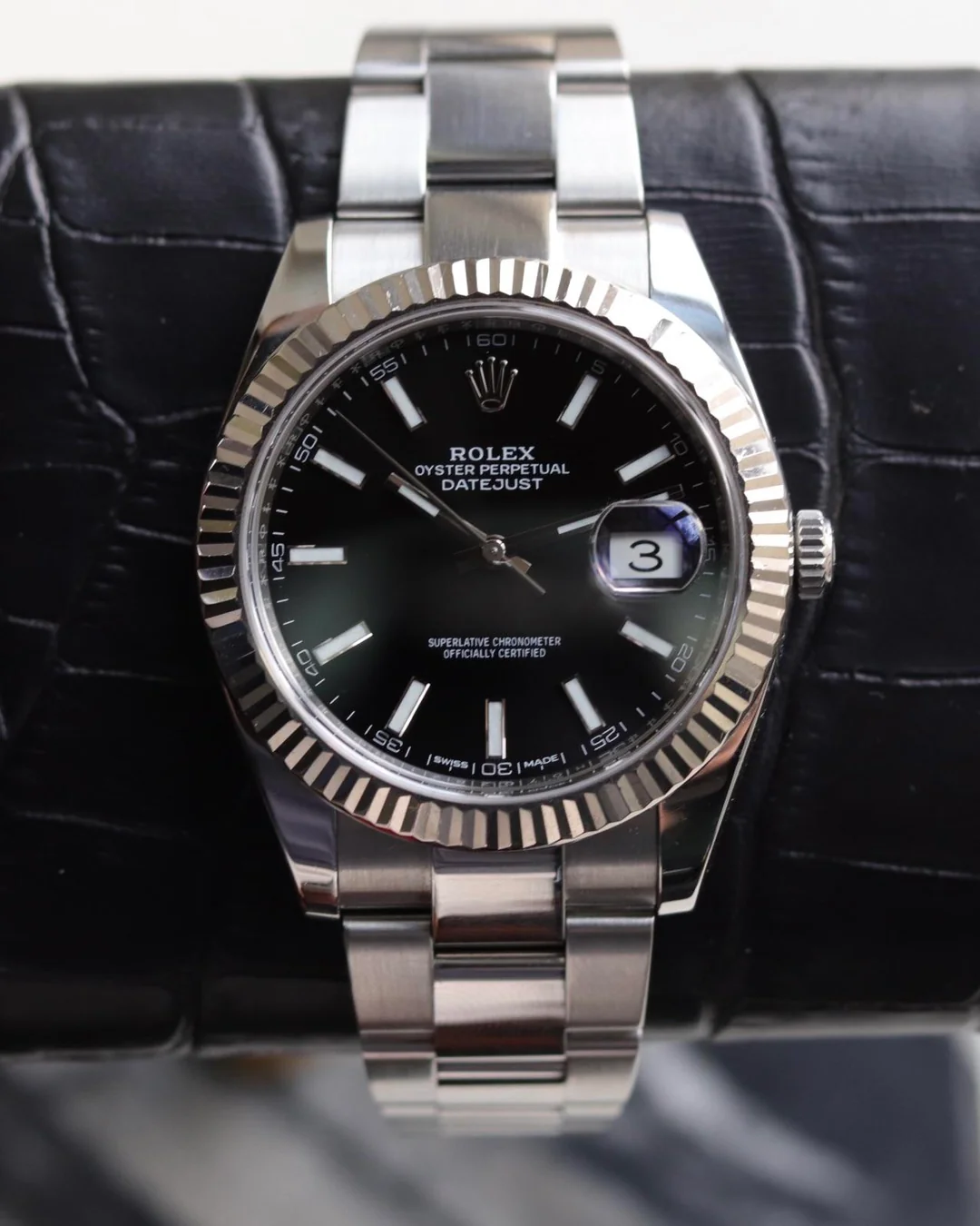 Datejust 116334 41mm Black Dial photo review