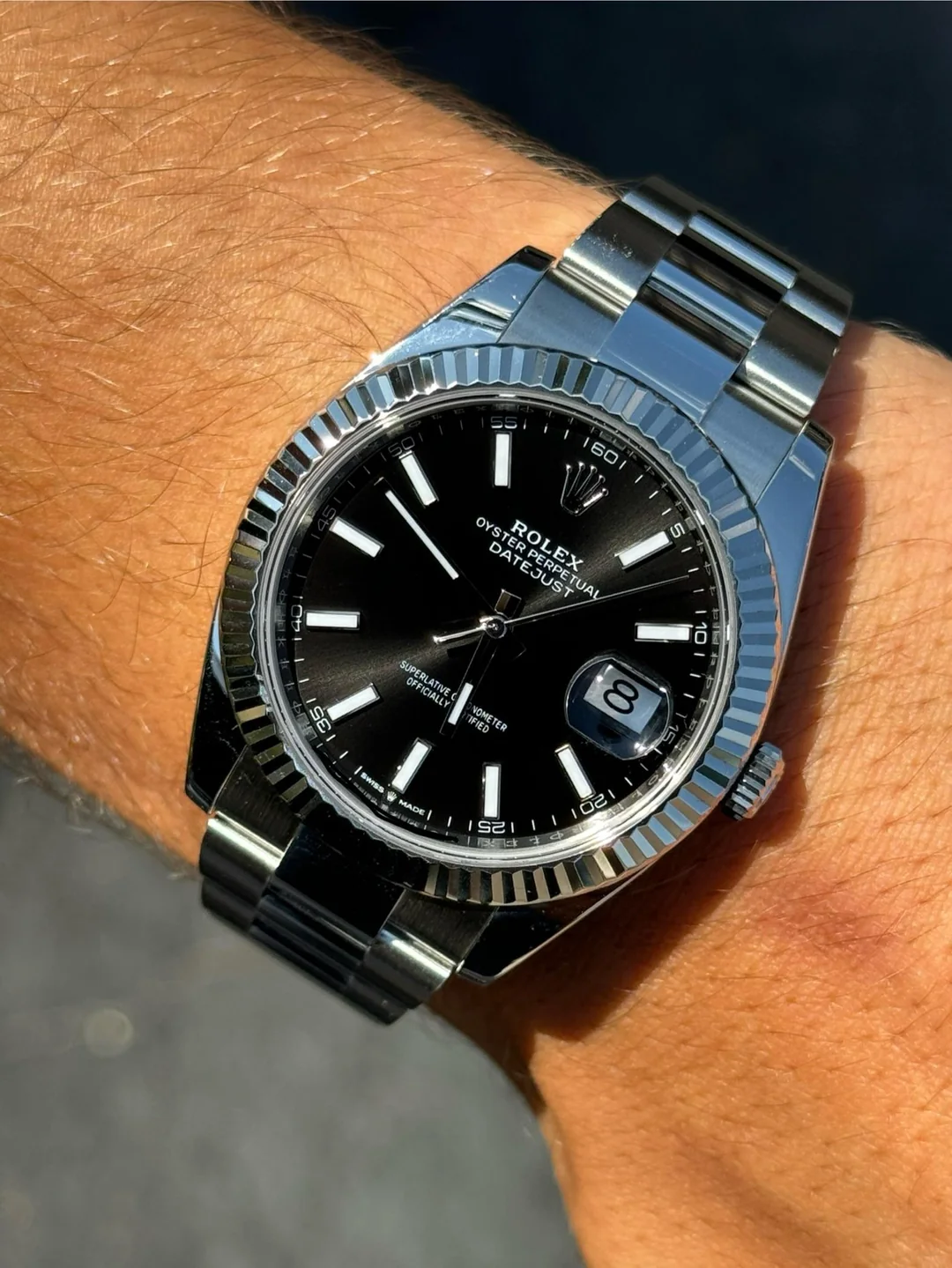 Datejust 116334 41mm Black Dial photo review