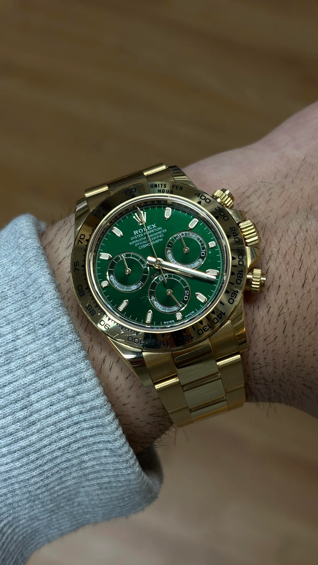 Daytona "John Mayer" Green Dial 116508 photo review