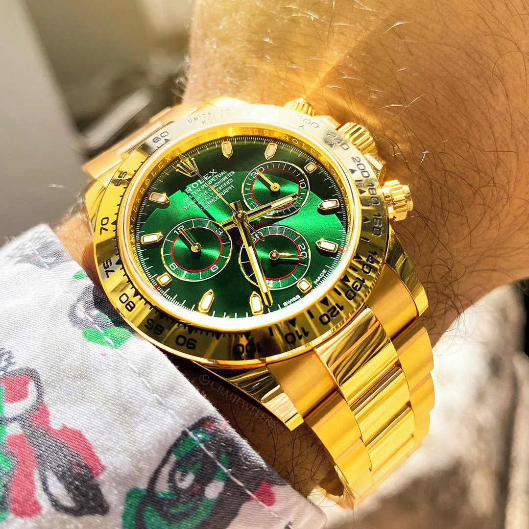 Daytona "John Mayer" Green Dial 116508 photo review