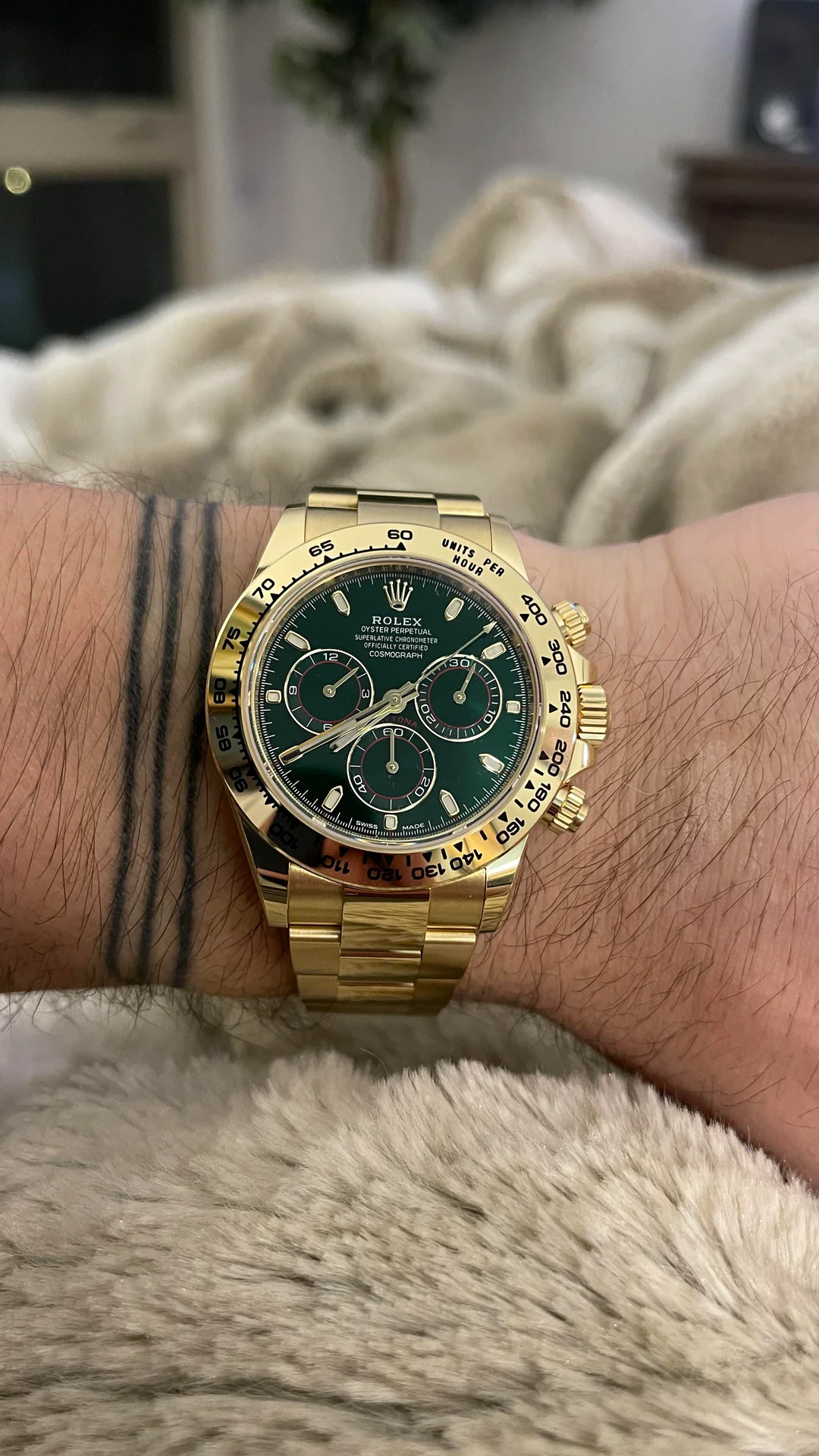 Daytona "John Mayer" Green Dial 116508 photo review