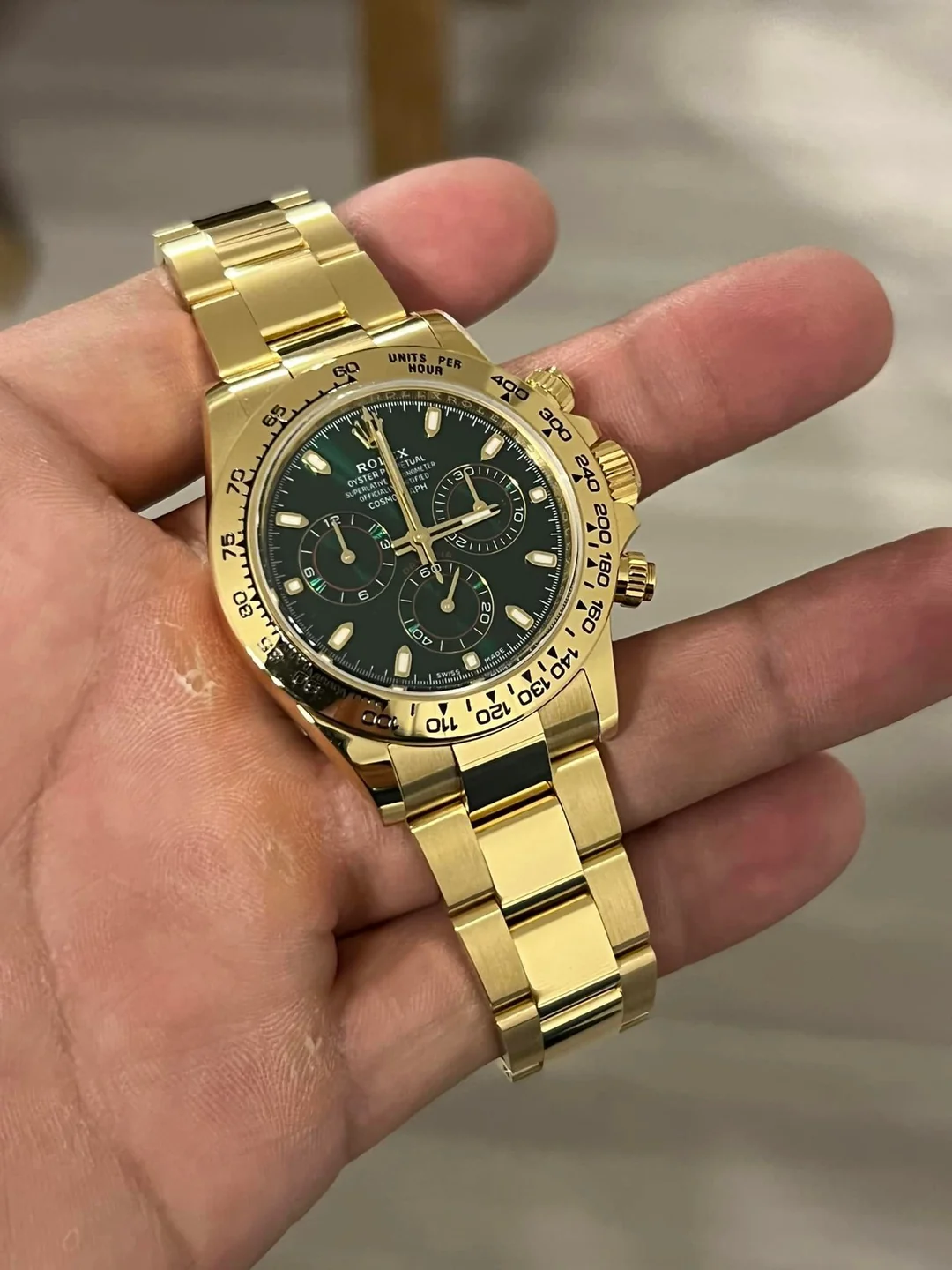 Daytona "John Mayer" Green Dial 116508 photo review