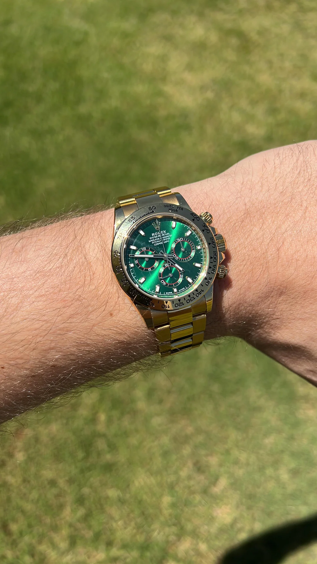 Daytona "John Mayer" Green Dial 116508 photo review