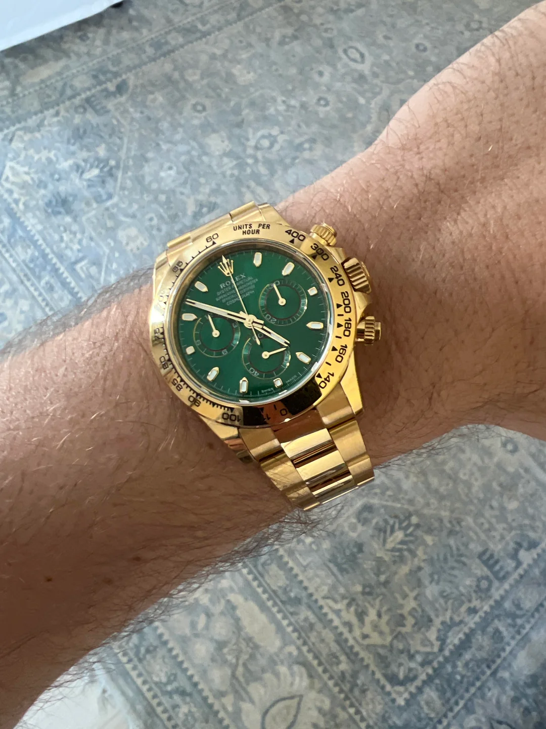 Daytona "John Mayer" Green Dial 116508 photo review