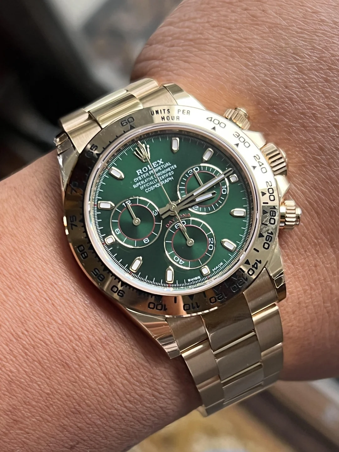 Daytona "John Mayer" Green Dial 116508 photo review