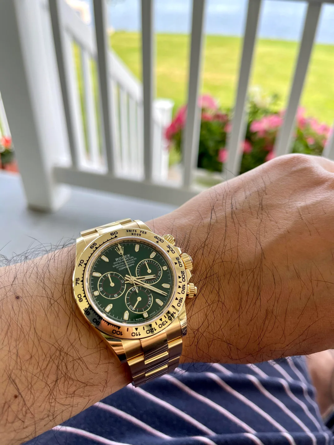 Daytona "John Mayer" Green Dial 116508 photo review