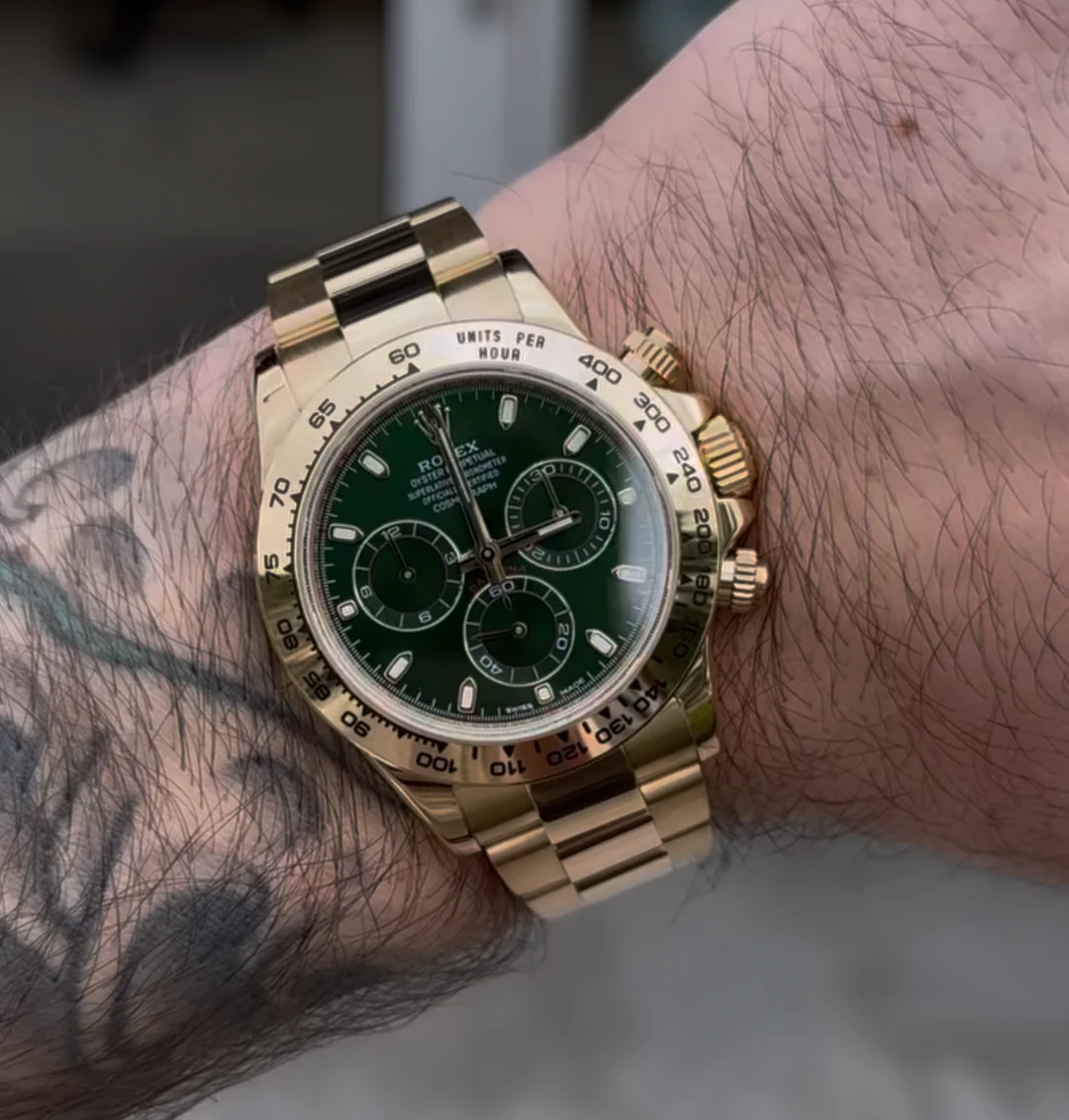 Daytona "John Mayer" Green Dial 116508 photo review