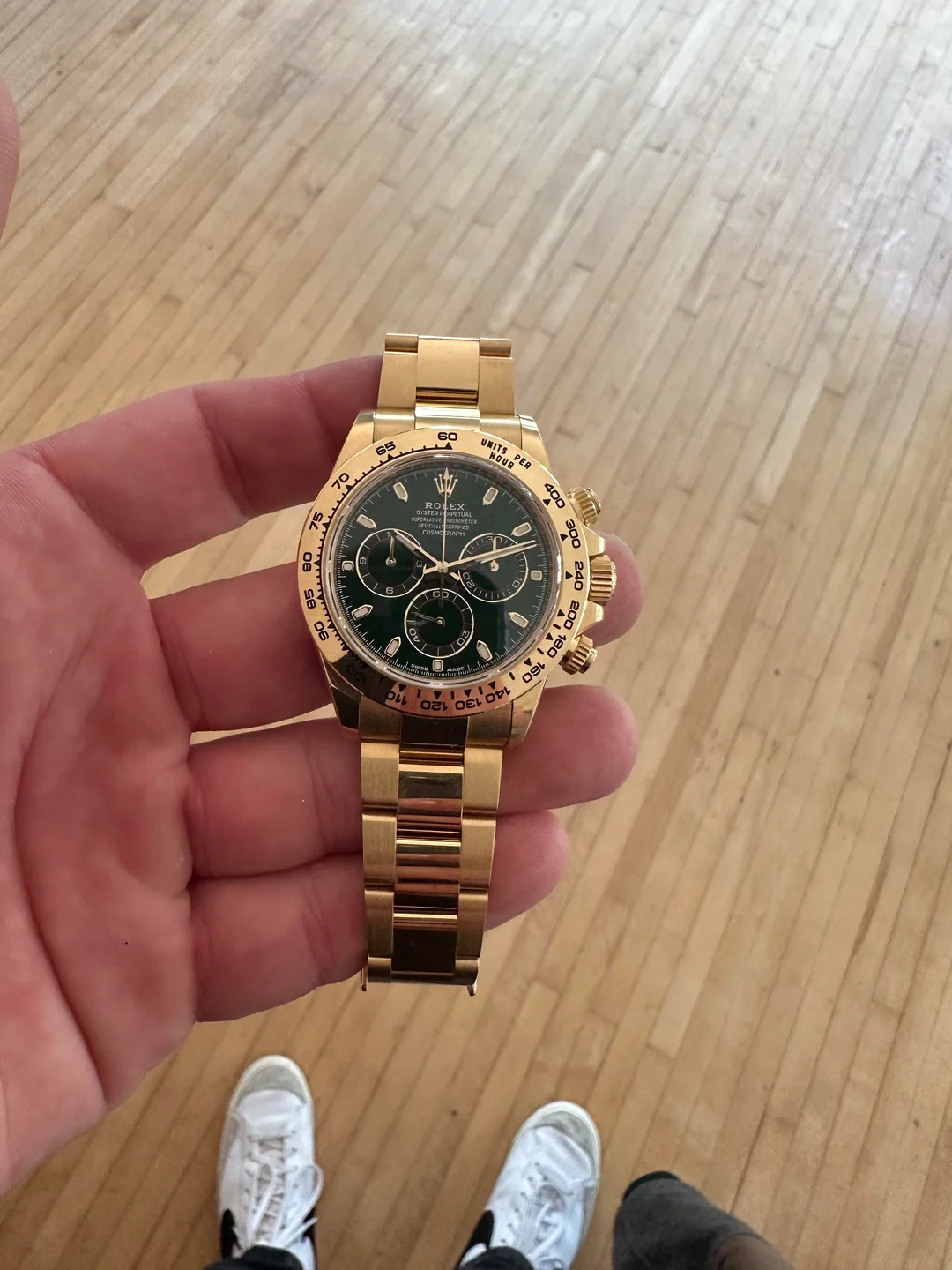 Daytona "John Mayer" Green Dial 116508 photo review