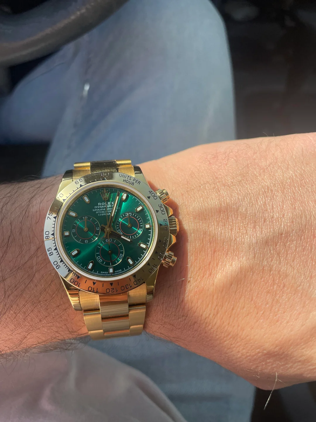 Daytona "John Mayer" Green Dial 116508 photo review