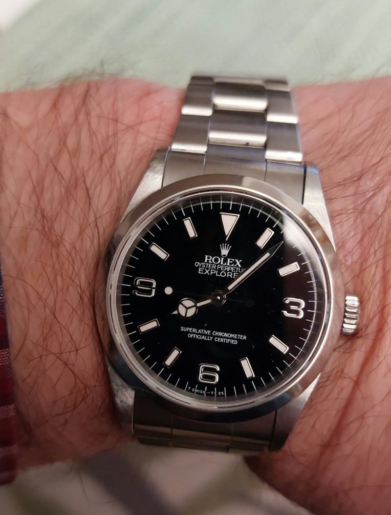 Super Clone Explorer Black Dial