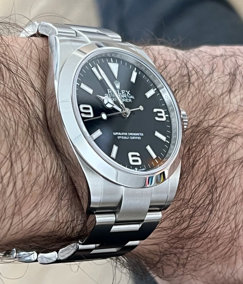 Replica Explorer Black Dial