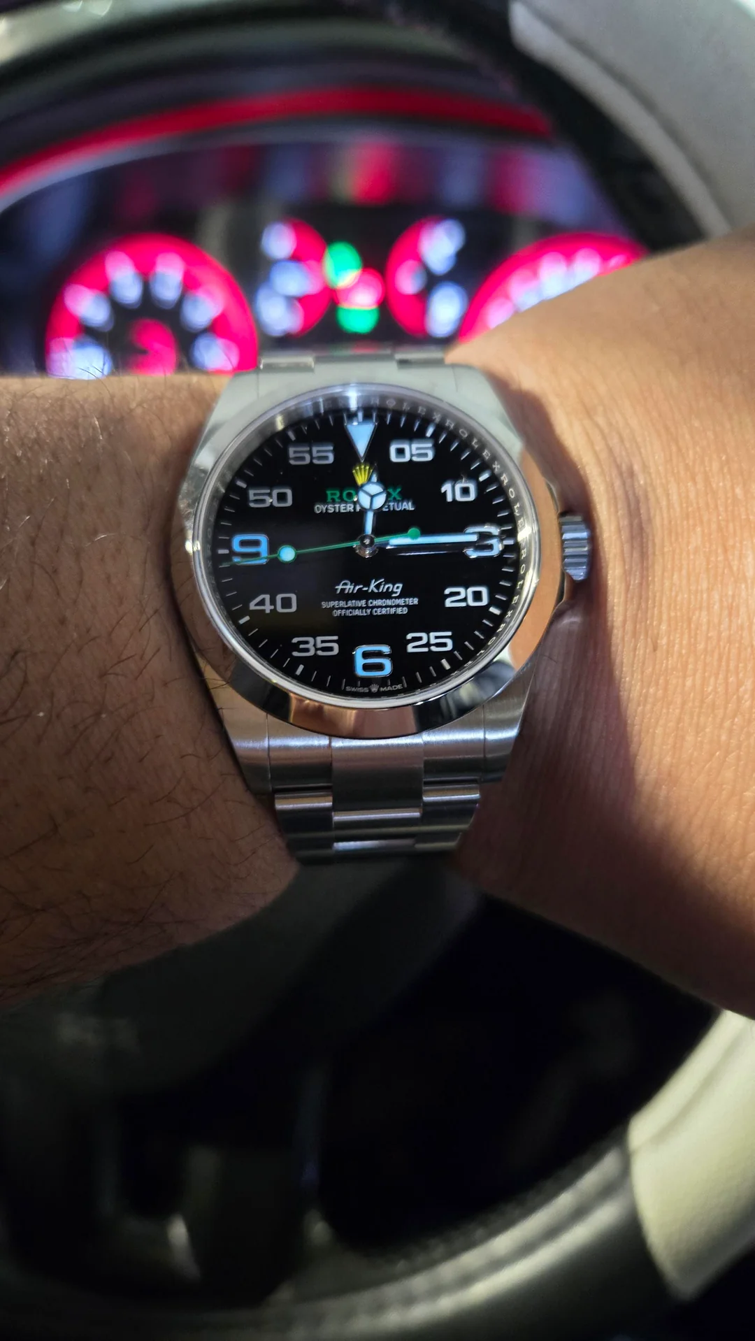 Replica Rolex Air King Black Dial