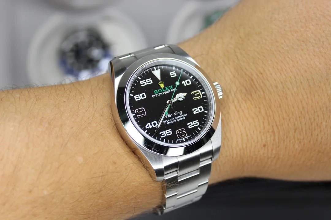 Super Clone Rolex Air King Black Dial