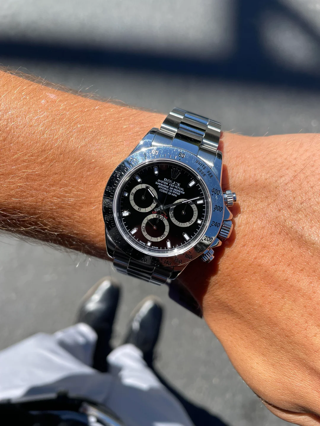 Replica Rolex Daytona Black Dial