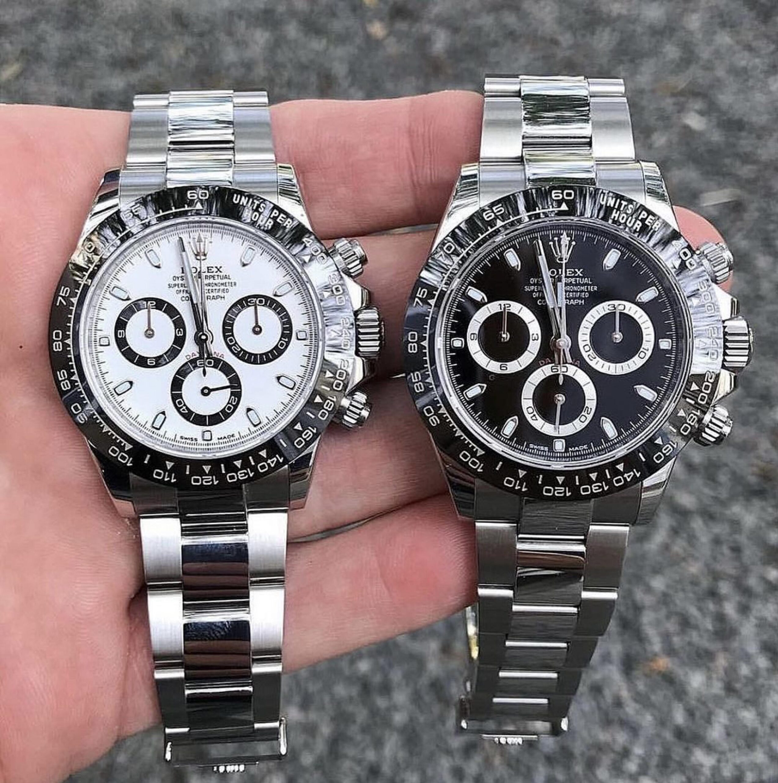 Replica Rolex Daytona Black Dial