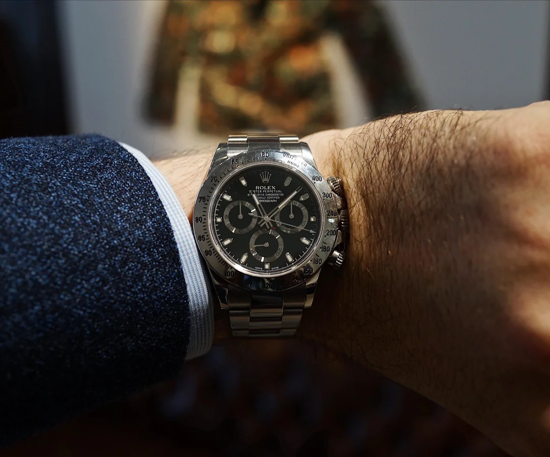 Replica Rolex Daytona Black Dial