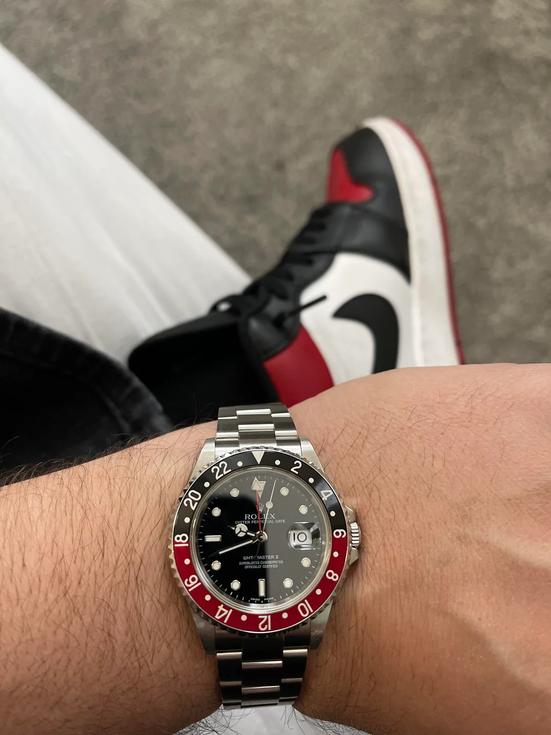 GMT-Master II 40mm Dial Black 16710 “Coke” photo review