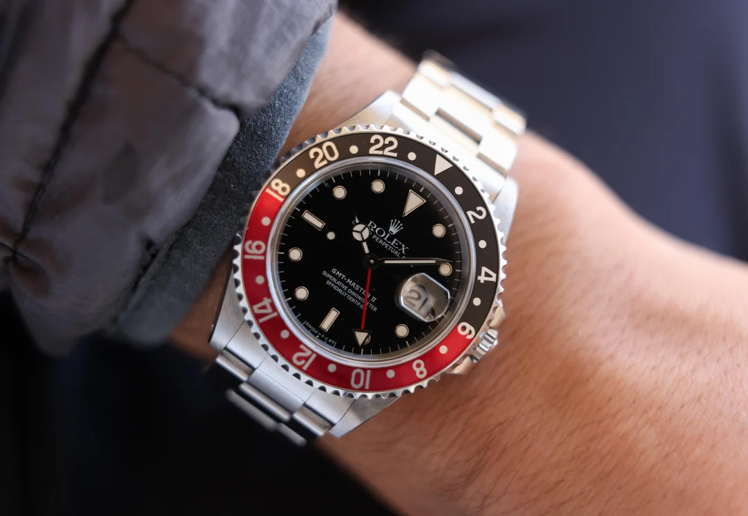 GMT-Master II 40mm Dial Black 16710 “Coke” photo review
