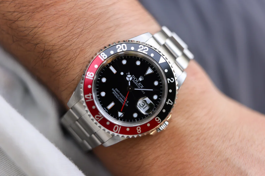 GMT-Master II 40mm Dial Black 16710 “Coke” photo review