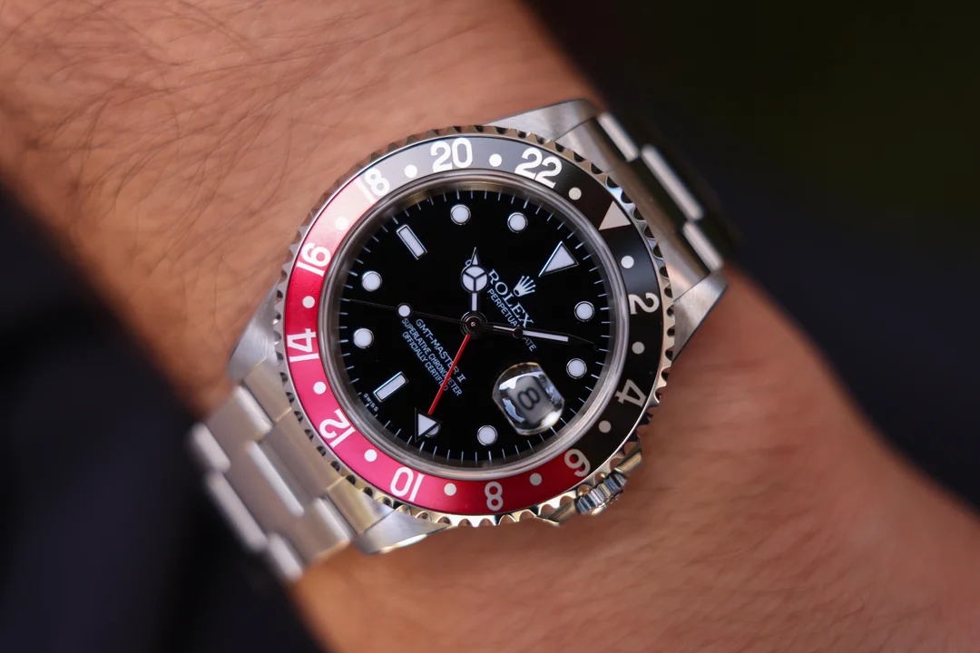 GMT-Master II 40mm Dial Black 16710 “Coke” photo review