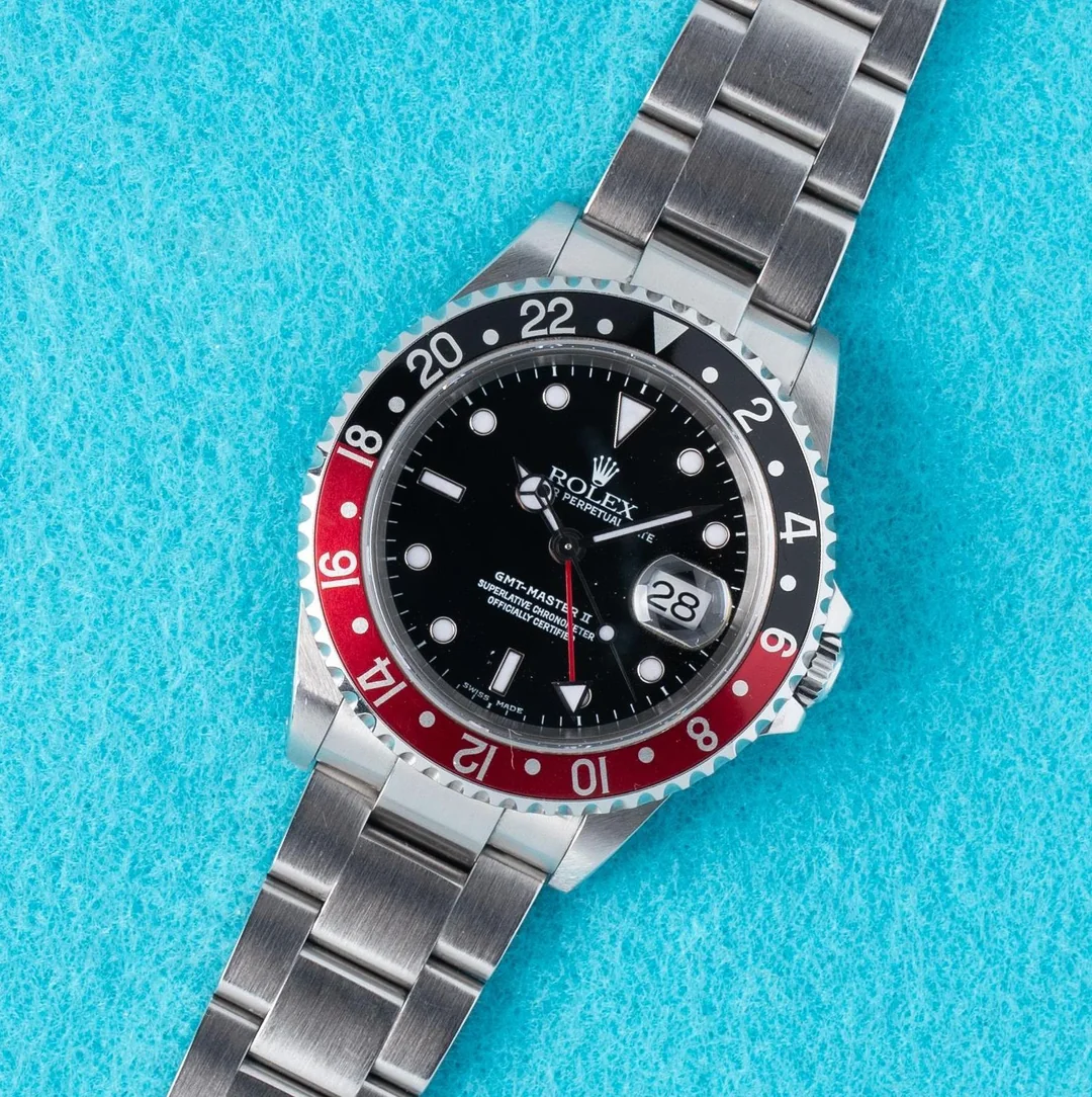 GMT-Master II 40mm Dial Black 16710 “Coke” photo review
