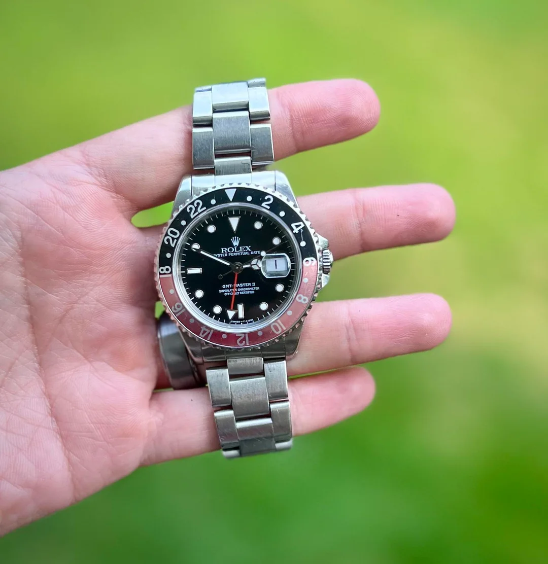 GMT-Master II 40mm Dial Black 16710 “Coke” photo review