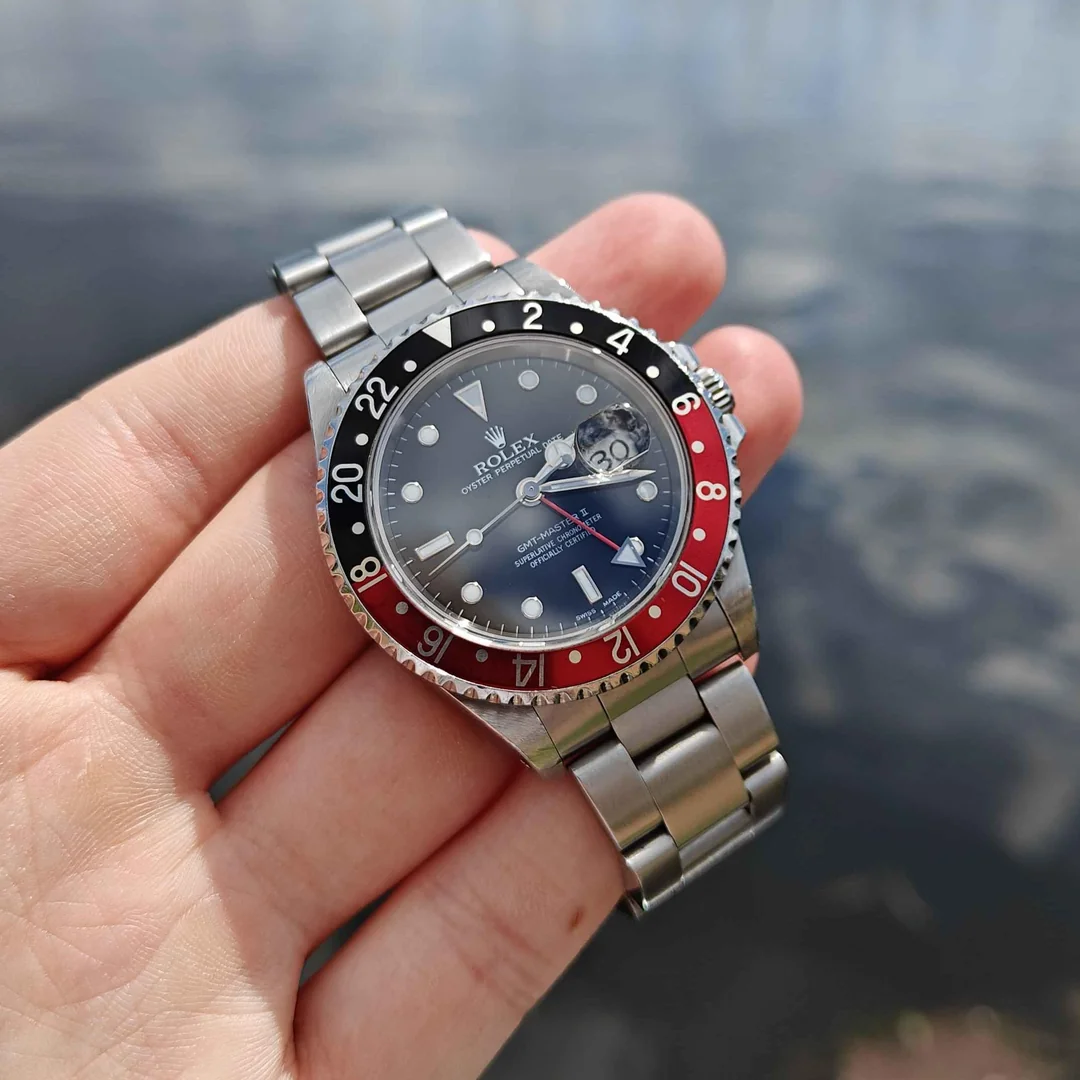 GMT-Master II 40mm Dial Black 16710 “Coke” photo review