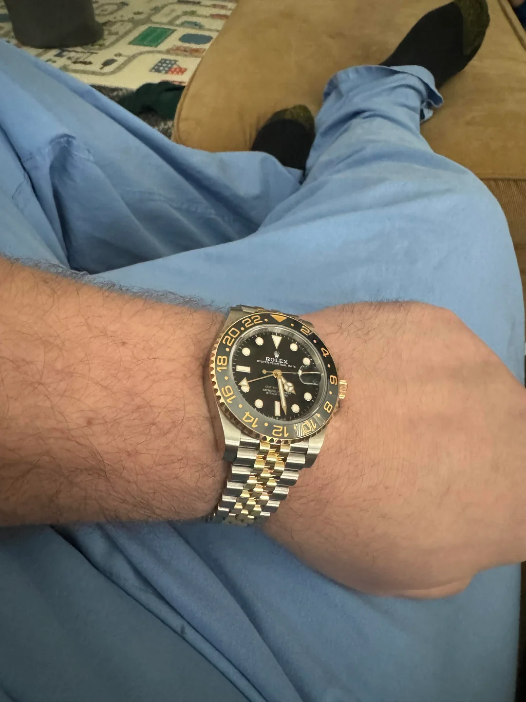 GMT-Master II 40 mm Black Dial "Zombie" 126713GRNR photo review