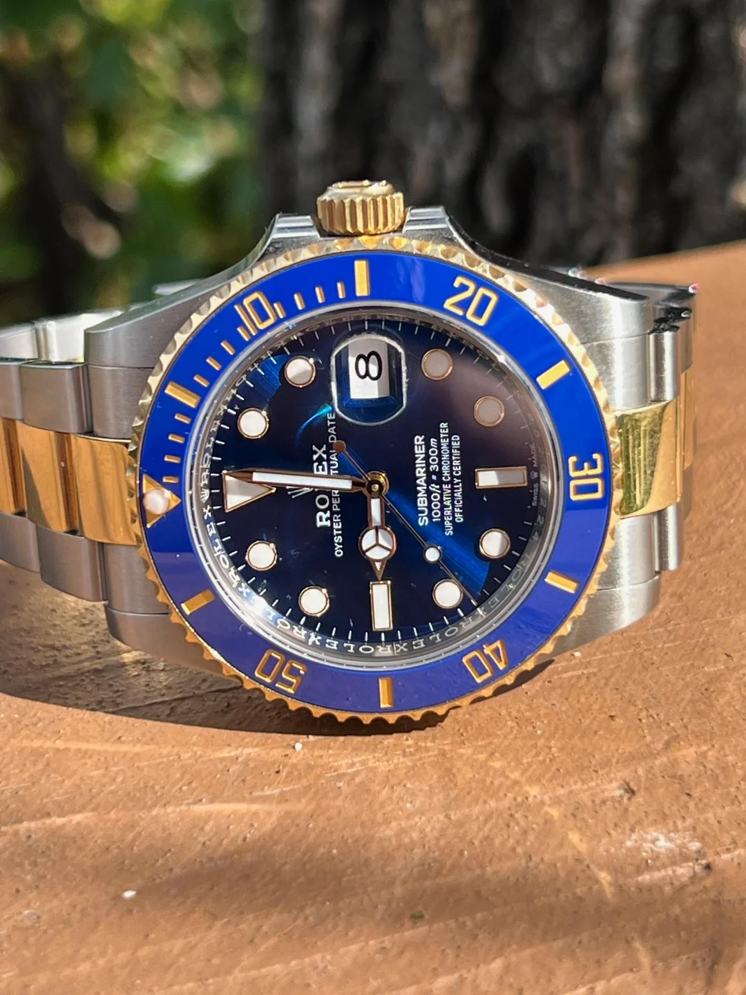 Submariner 41mm Blue Dial 126613LB Bluesy photo review