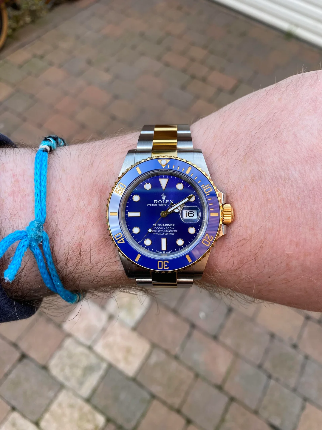 Submariner 41mm Blue Dial 126613LB Bluesy photo review