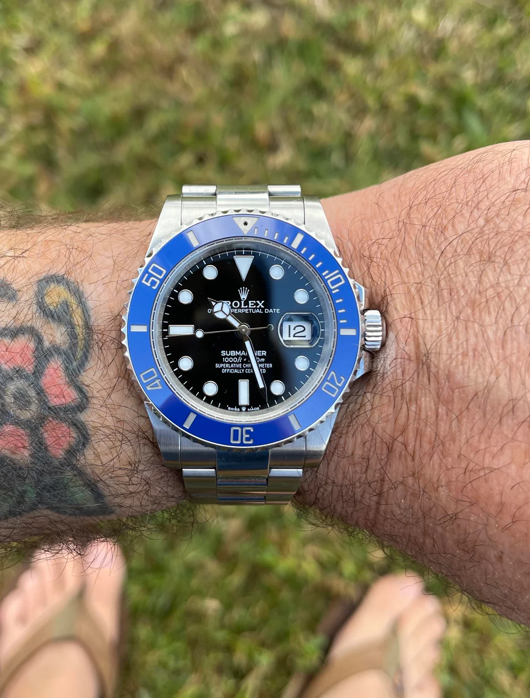Submariner "Cookie Monster" 41mm Black Dial 126619LB photo review
