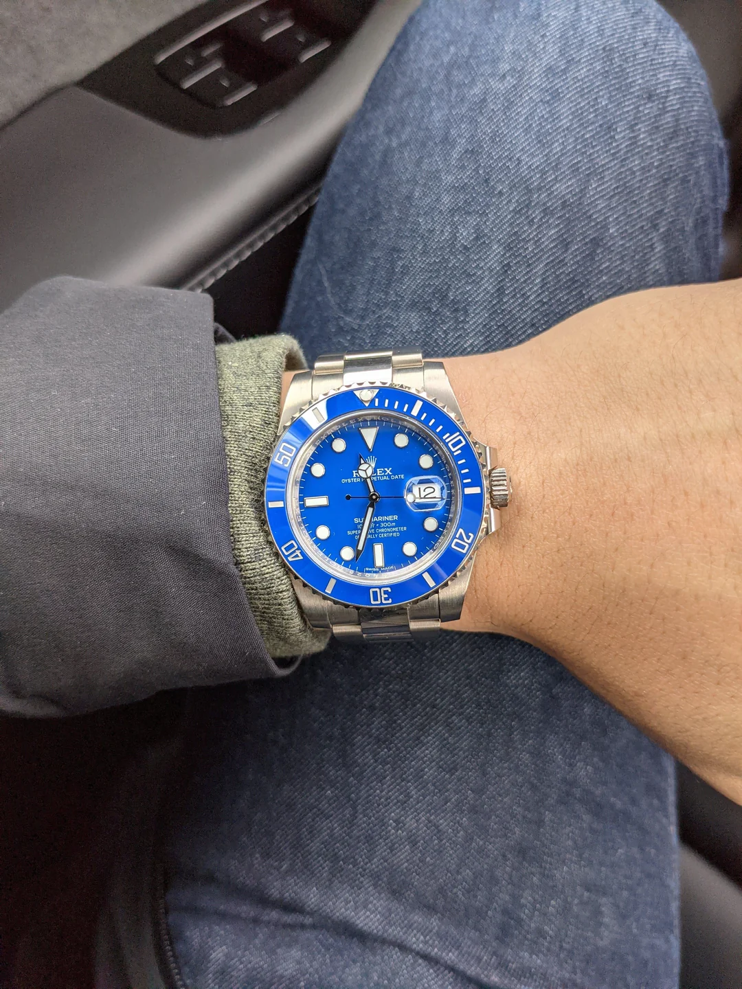 Submariner 116619LB 40mm Blue Dial "Smurf" photo review