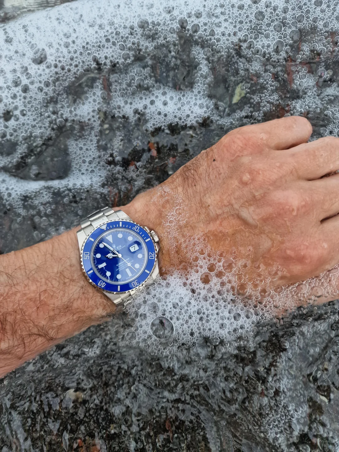 Submariner 116619LB 40mm Blue Dial "Smurf" photo review