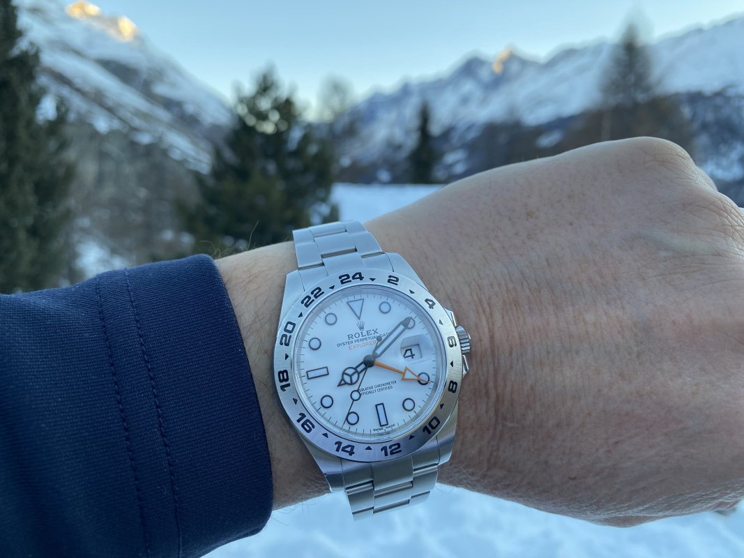 Click to view full screen Super Clone Rolex Explorer Polar