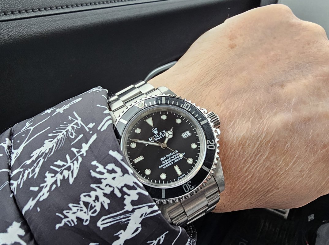 Replica Sea Dweller Deepsea Black Dial