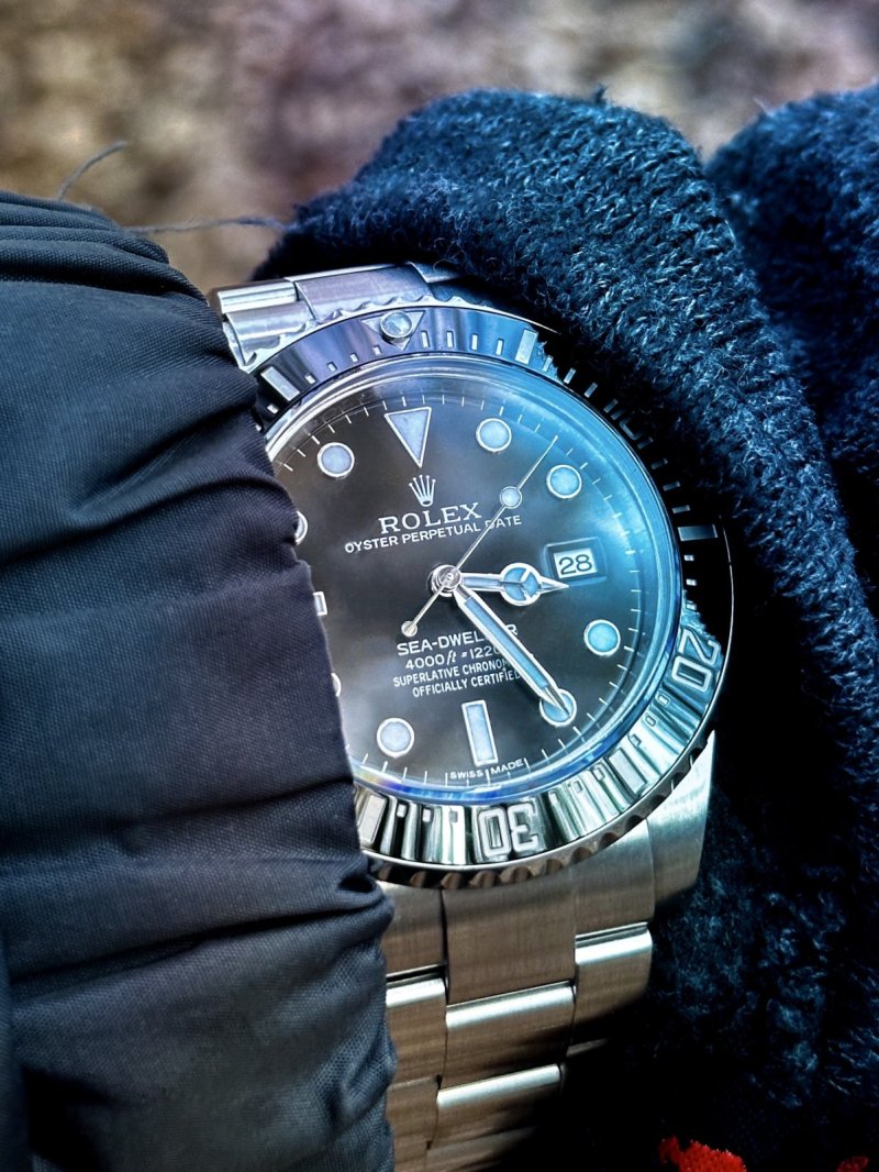 Click to view full screen Replica Sea Dweller Black Dial