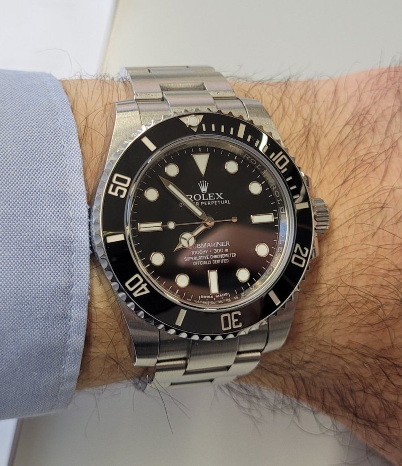 Super Clone Submariner Black Dial
