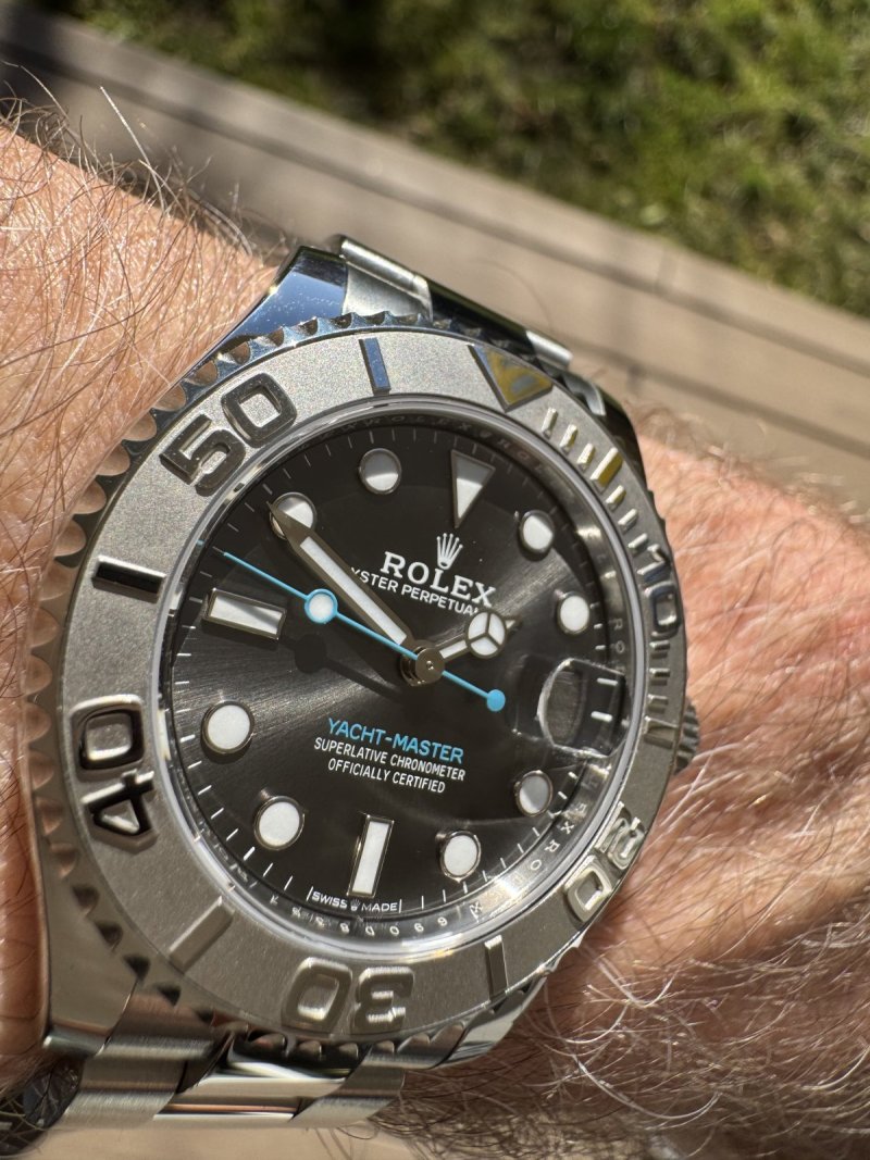 Click to view full screen Super Clone Yacht Master Rhodium