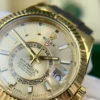 Rolex Super Clone Sky Dweller 42 mm Champagne Dial 336238 6