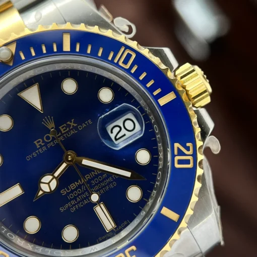 Rolex Super Clone Submariner 40mm Blue Dial 116613LB Bluesy 4