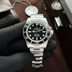 Rolex Super Clone Submariner 41mm Black Dial 124060LN No Date 1