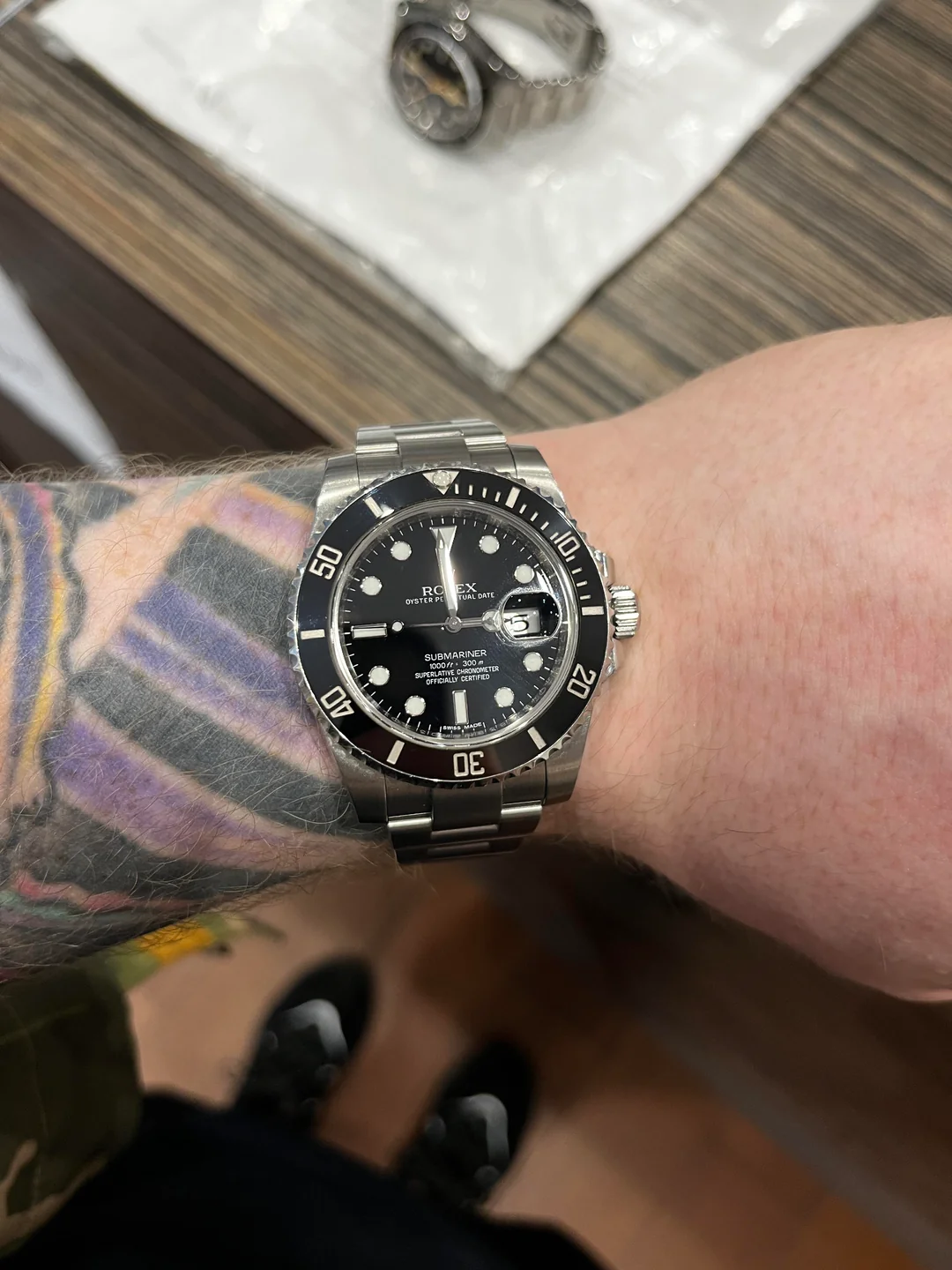 Replica Rolex Submariner Black Dial