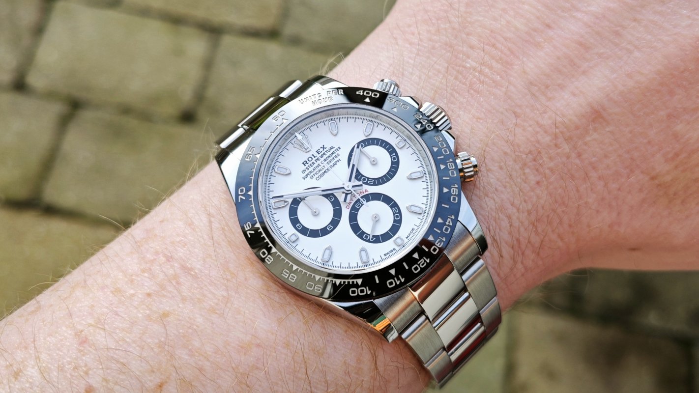 Daytona "Panda" 40mm White Dial 116500LN photo review